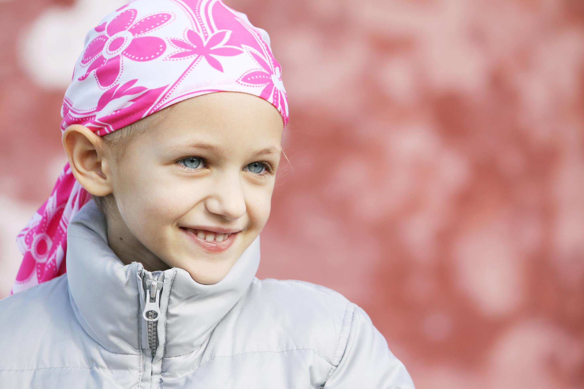 child with pediatric brain cancer